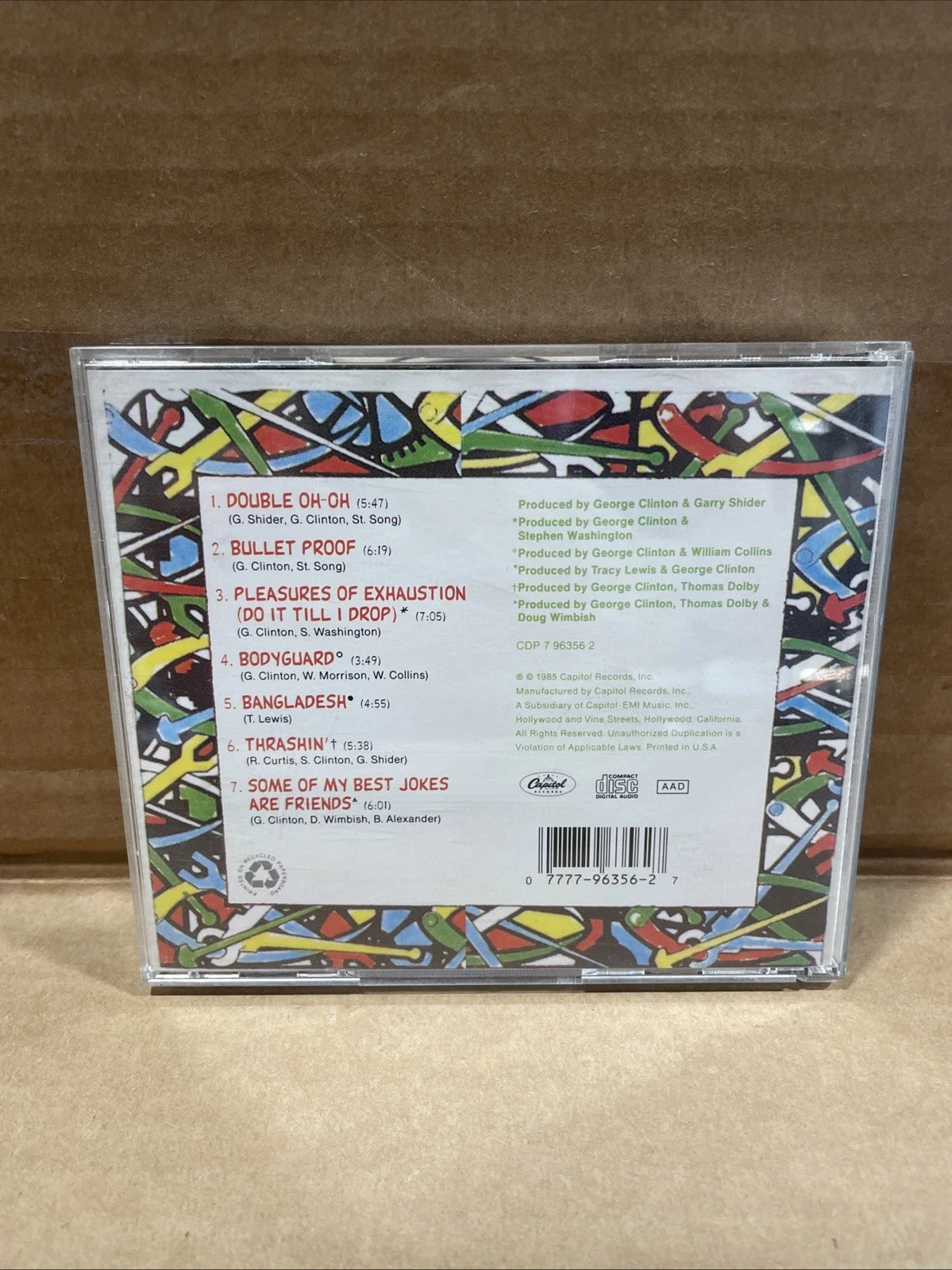 Some of My Best Jokes Are Friends by George Clinton (Funk) (CD, 1996 Capitol)
