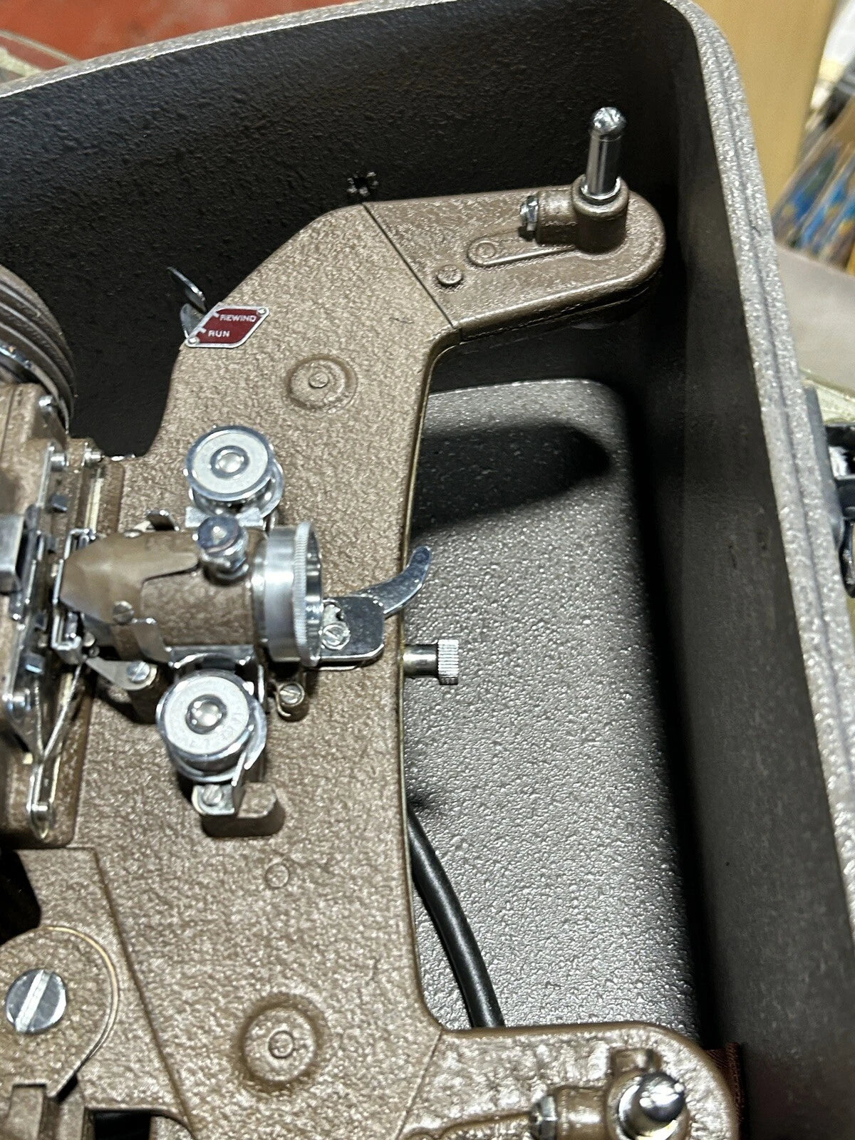 Vintage 1930s Bell & Howell 8mm Projector Design 122 Model G As Is