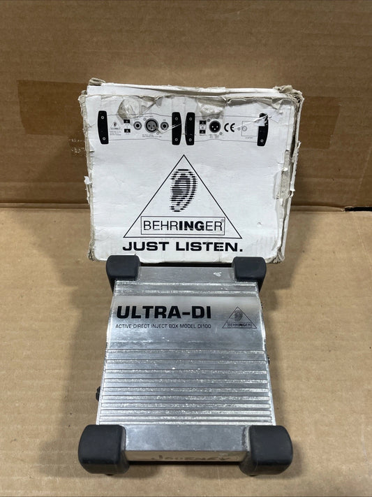 BEHRINGER DI100 ULTRA-DI ACTIVE DIRECT PRE-OWNED