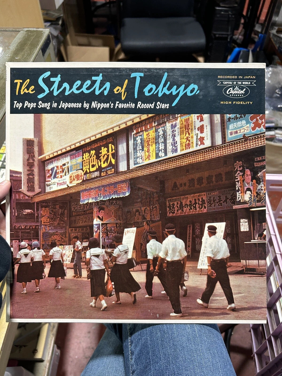 The Streets Of Tokyo, Capitol T10250, Mono, USA 1960 LP EX/VG++