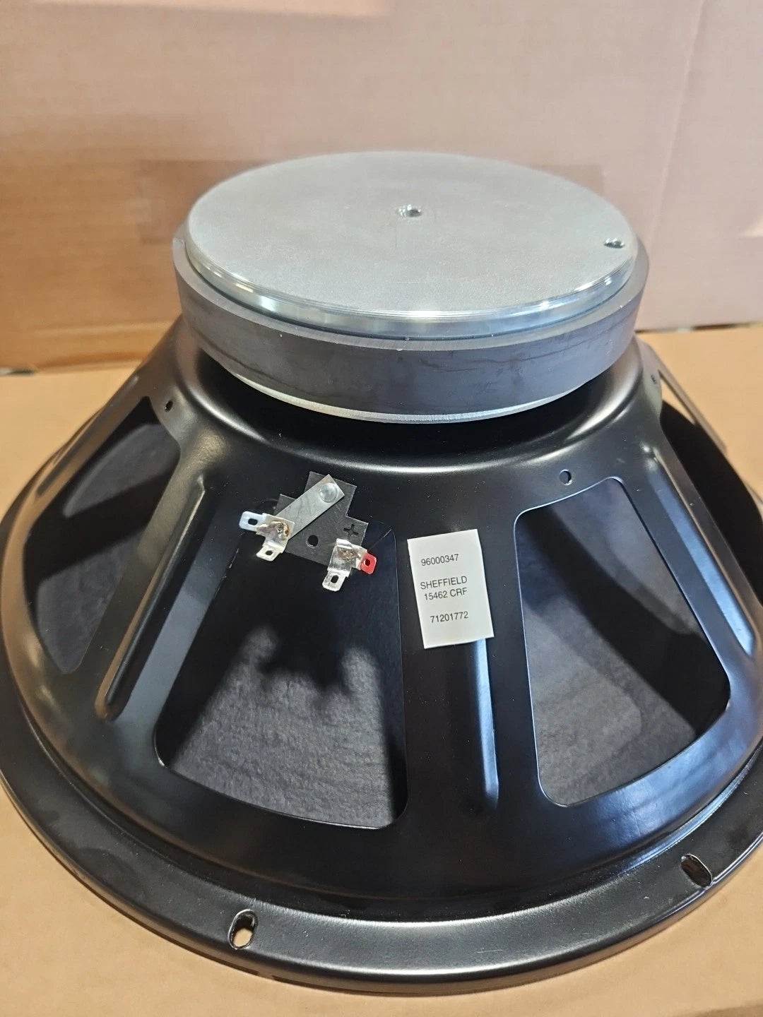 Peavey 15 " Sheffield 8 Ohm Raw Frame Speaker 15462 CRF - Working