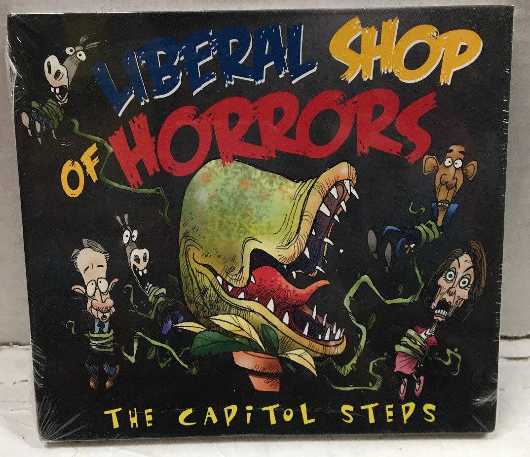 The Capitol Steps Liberal Shop Of Horrors Sealed CD