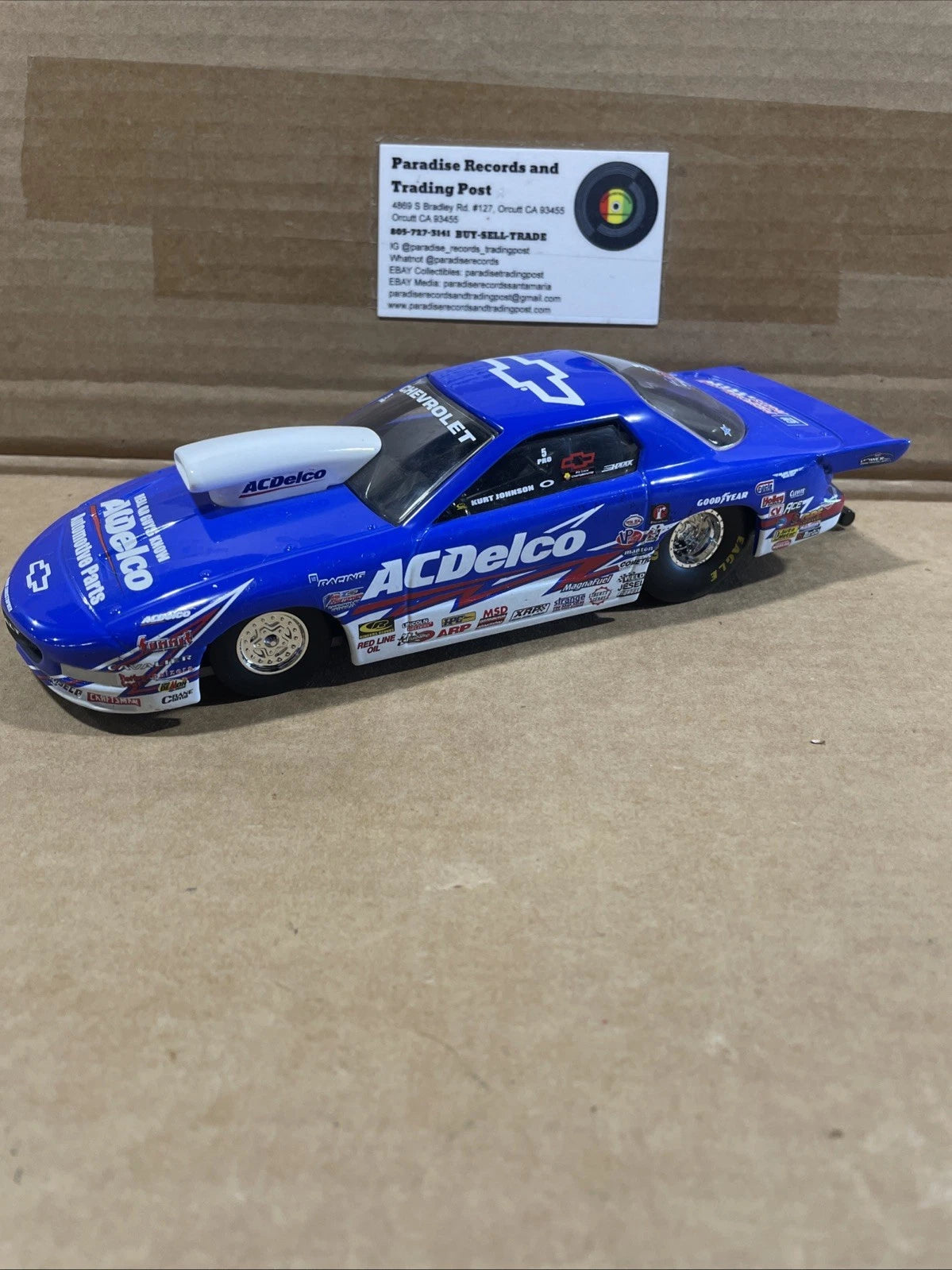 Racing Champions Kurt Johnson ACDelco Chevrolet Camaro NHRAPro Stock 1/24 No Box