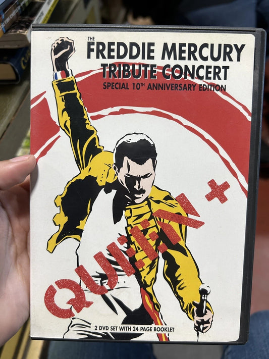 Queen + The Freddie Mercury Tribute Concert 2 DVD Set 10th Anniversary w/Booklet