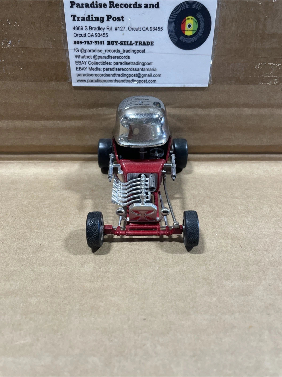 TOM DANIEL "RED BARON" By TOY ZONE 1:18 Scale Loose Car