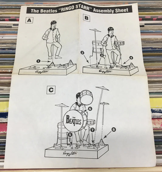 The Beatles “Ringo Starr” Assembly Sheet