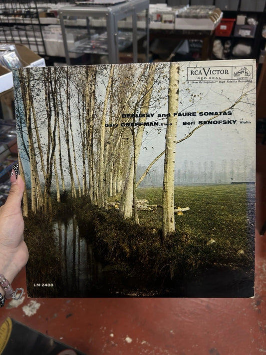 RCA LM-2488 DEBUSSY & FAURE VIOLIN SONATA #1 BERL SENOFSKY GRAFFMAN