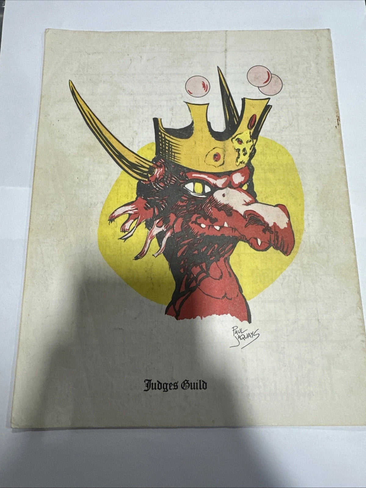 Judges Guild 'The Dragon Crown' (Module 76) Dungeons & Dragons 1979