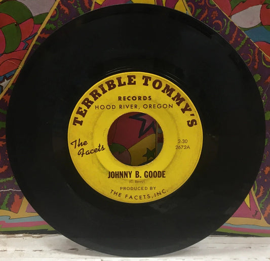 The Facets Johnny B. Goode Autographed 7” Single 2672