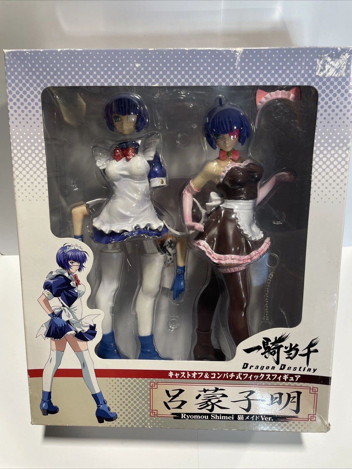 Ikki Tousen Figure Ryomou Shimei Neko Maid ver. 1/8 Taki Corporation Opened