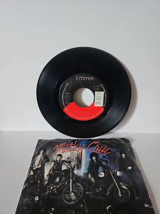 MOTLEY CRUE Girls Girls Girls/Sumthin' For Nuthin' 7-69465 Elektra 45 RPM Sleeve