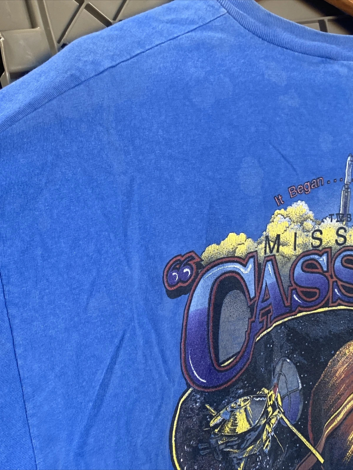 VTG 90s NASA Cassini Mission to Saturn “EXPERIENCE THE NEXT MILLENNIUM” 97’-04’