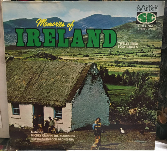 Memories Of Ireland Record LP623