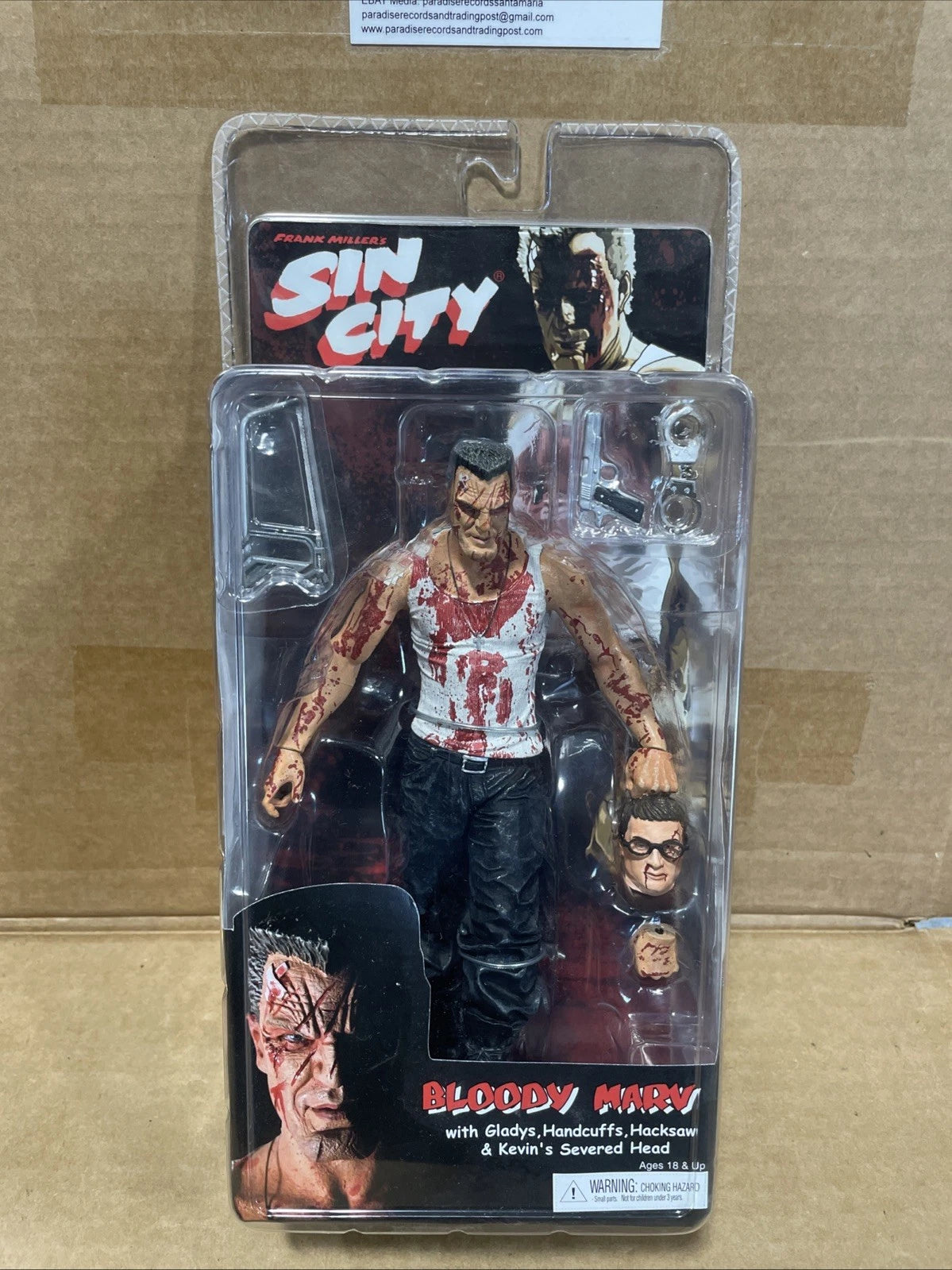 NECA Bloody Marv Series 1 Figure Frank Miller's Sin City By (Variant) Reel Toys