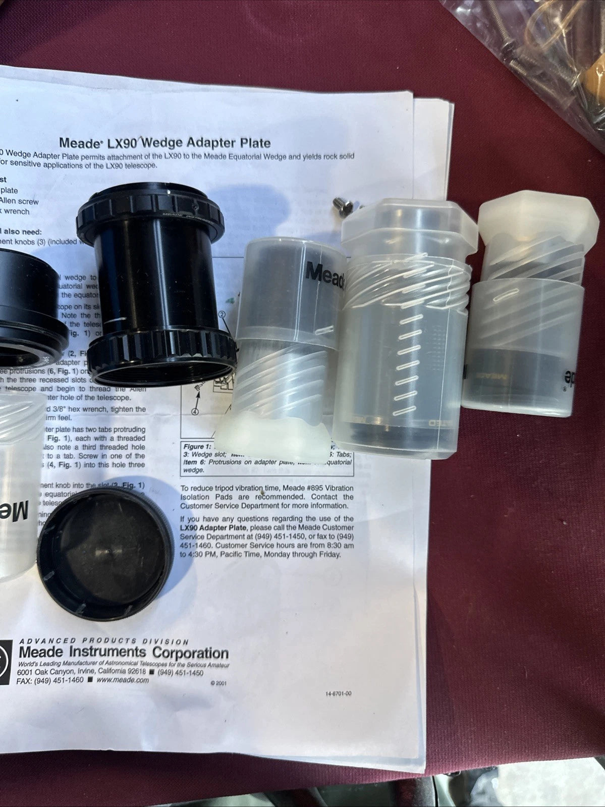 Meade LX90 EMC 8 inch Catadioptric Telescope.