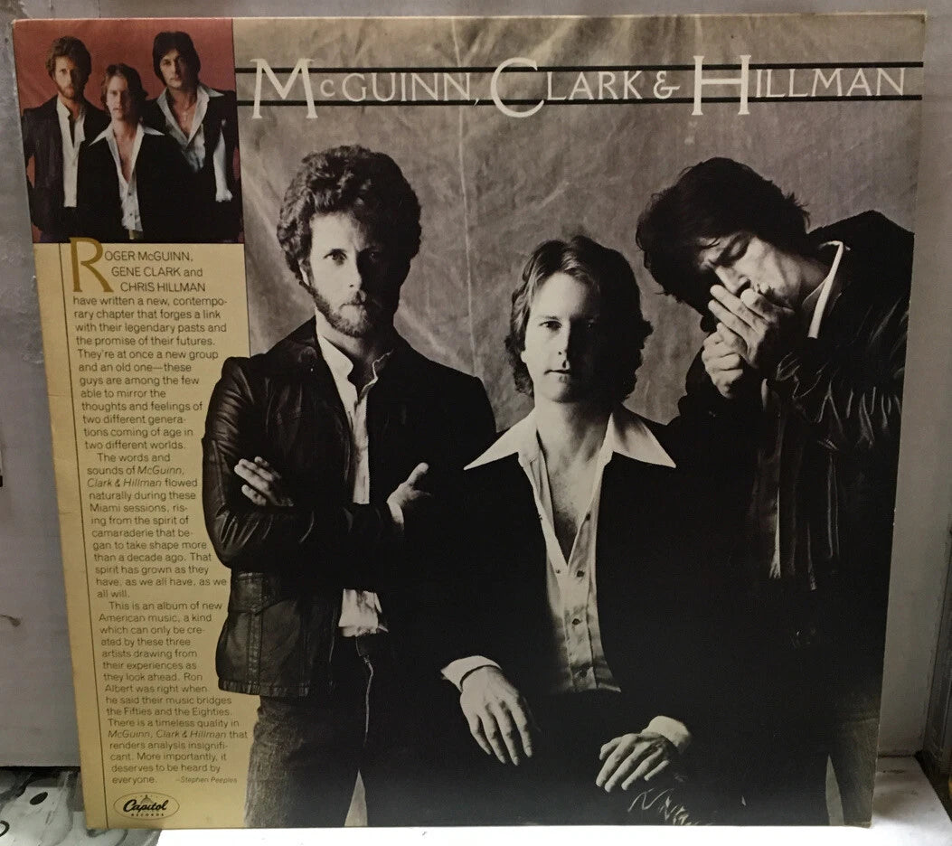 McGuinn,Clark & Hillman Promo UK Import Record E-ST11910