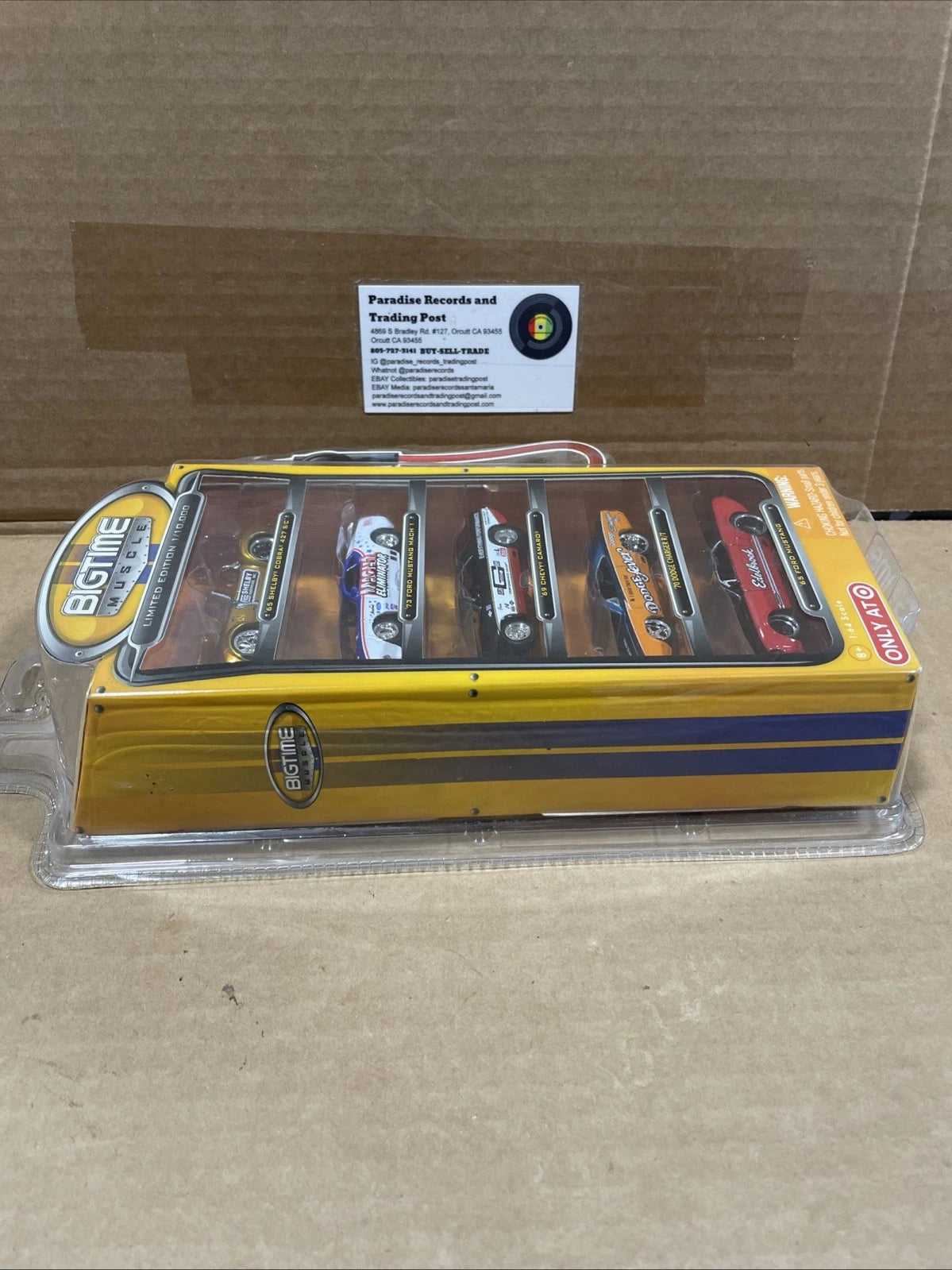 1:64 JADA Target Exclusive 5 Car Limited Edition - Bigtime Muscle NEW Sealed