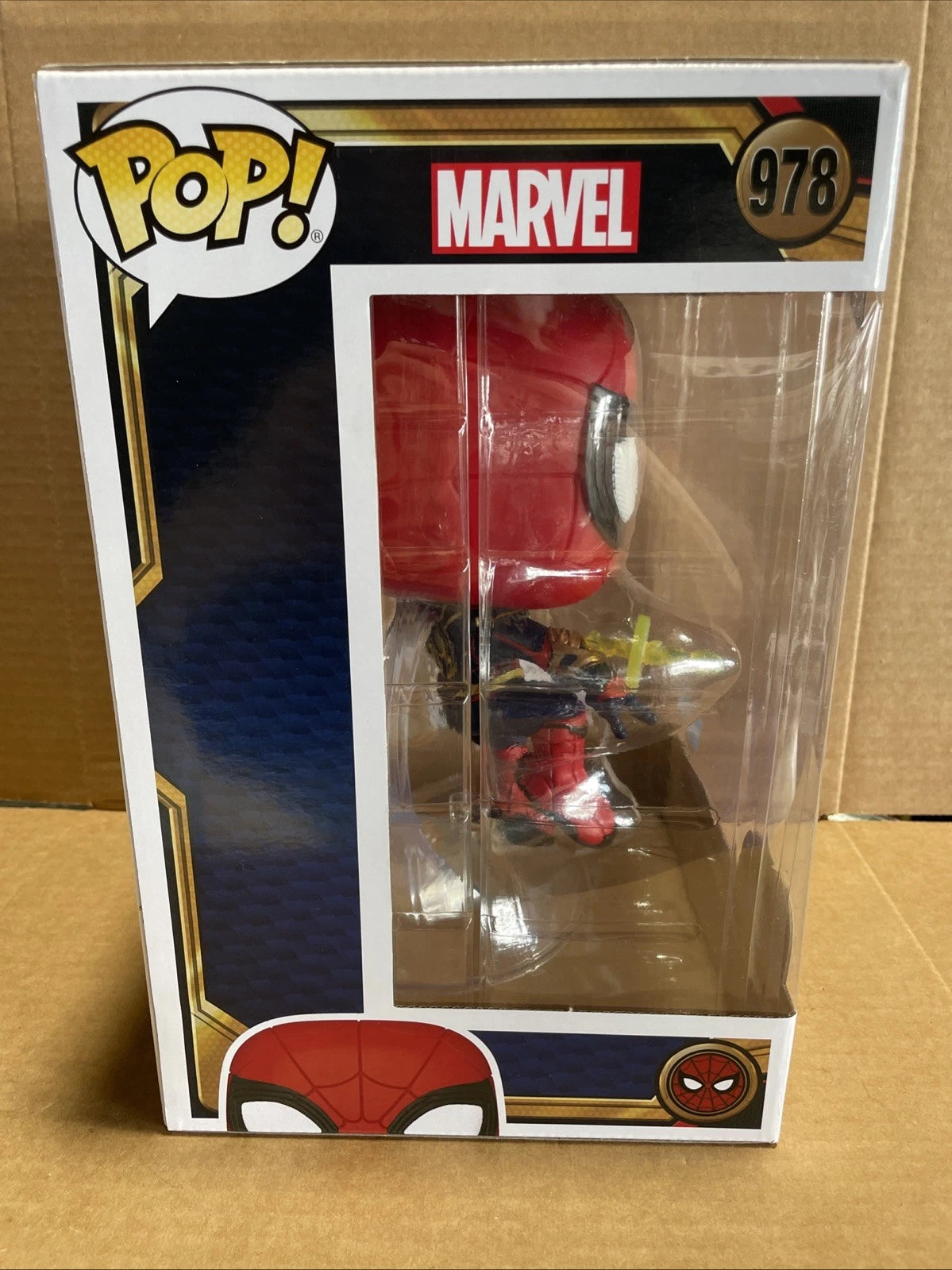 Funko Pop Jumbo 10": Marvel - Spider-Man Integrated Suit Walmart Exclusive #978
