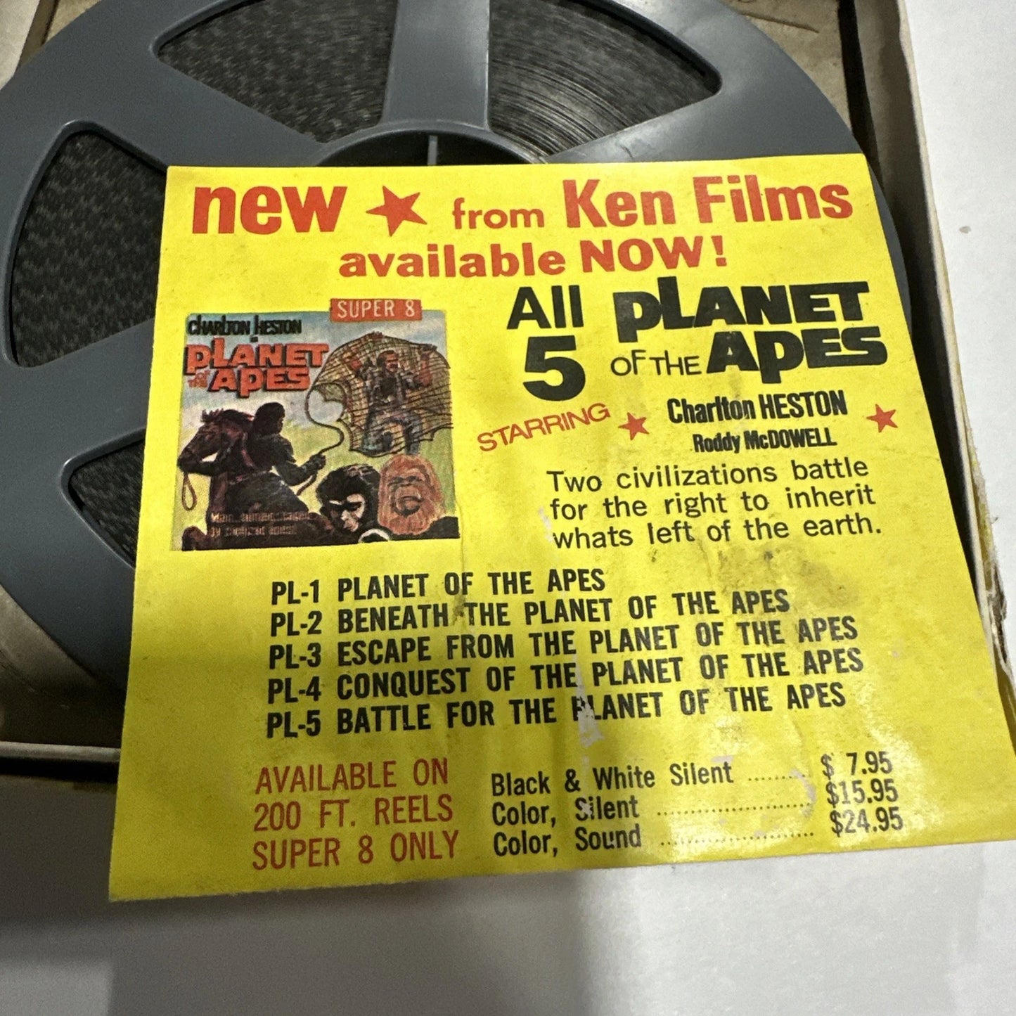 Reptilicus Super 8mm Black And White #283