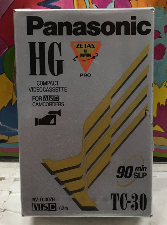 Panasonic HG TC-30 Sealed Tape VHS-C