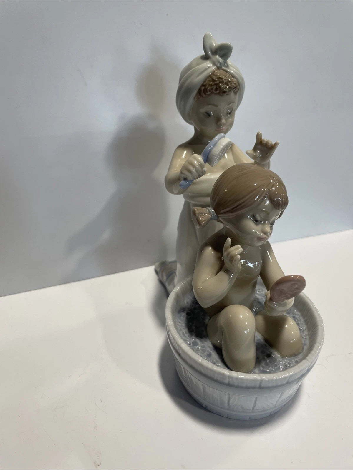 LLADRO BATHING BEAUTIES #6457 RETIRED Rare Vintage
