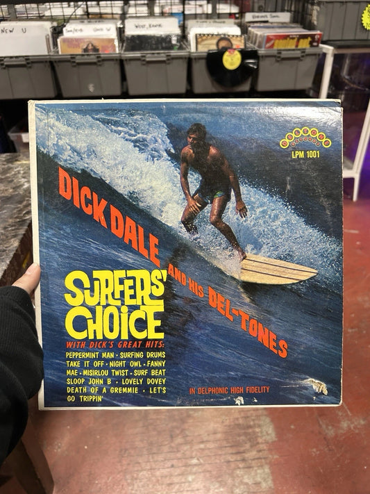Dick Dale And His Del-tones Surfers Choice. LP Deltone Records LPM 1001 Mono VG.