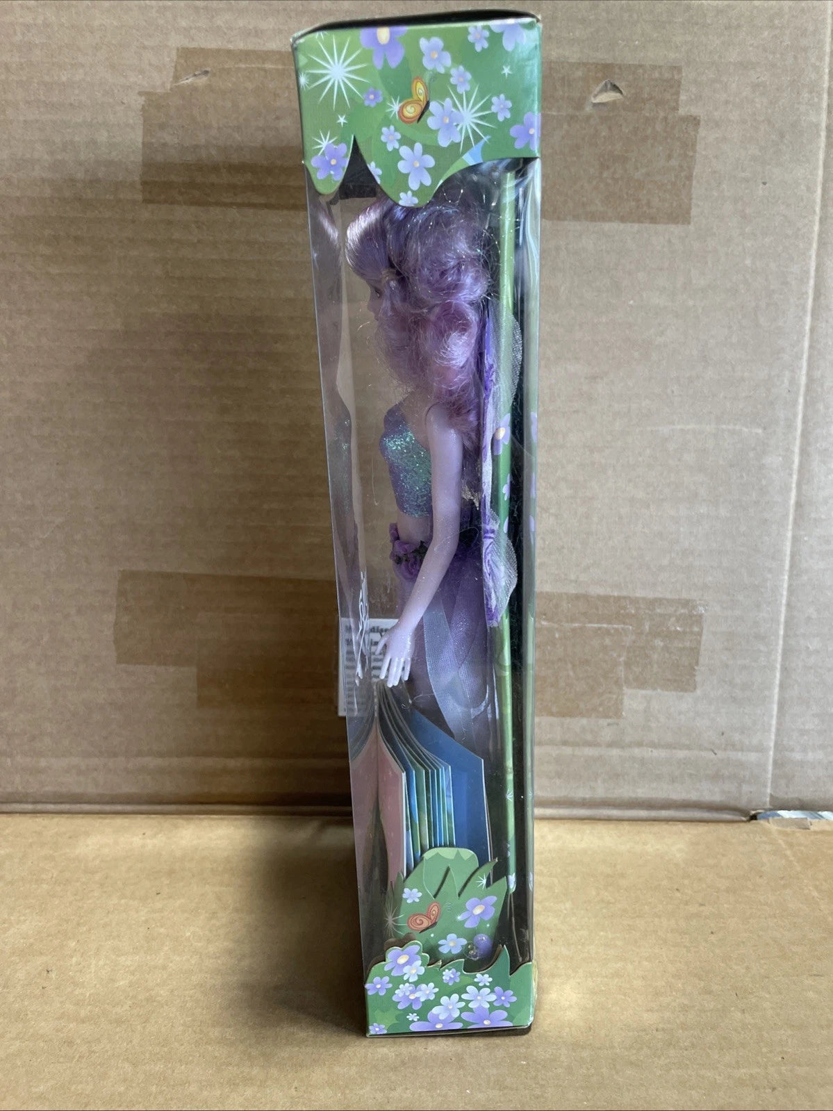 Mattel Barbie Fairytopia Purple Sparkle Fairy B5736 2003 Open Box