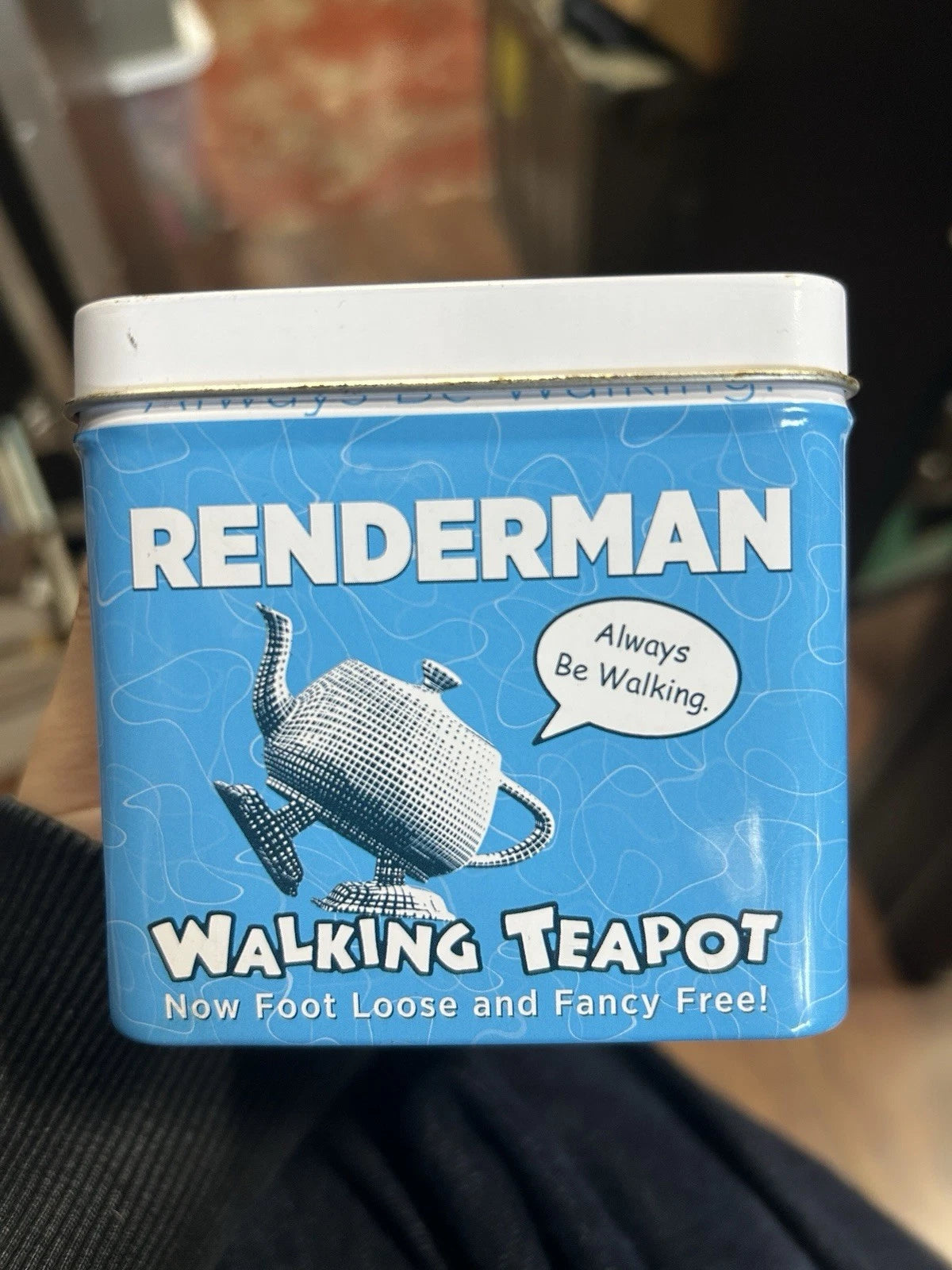 PIXAR RENDERMAN Bluetiful Walking Teapot 2015