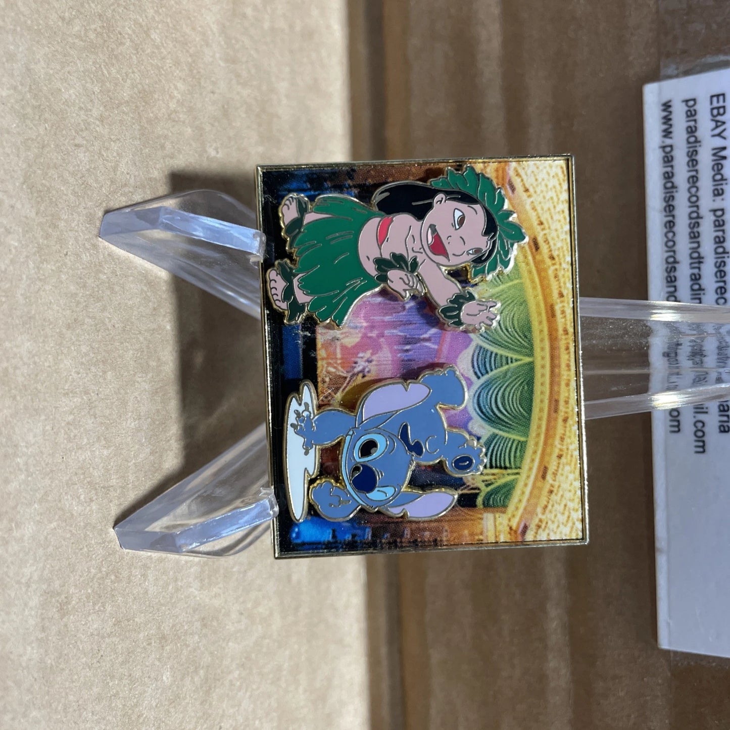 Disney DSF DSSH Lilo and Stitch Hula On El Capitan Theatre Stage LE 300 Pin