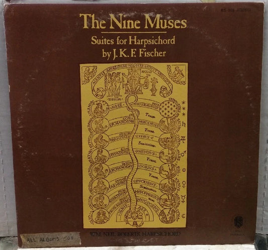 J.K.F. The Nine Muses Suites For Harpsichord Record KS-506