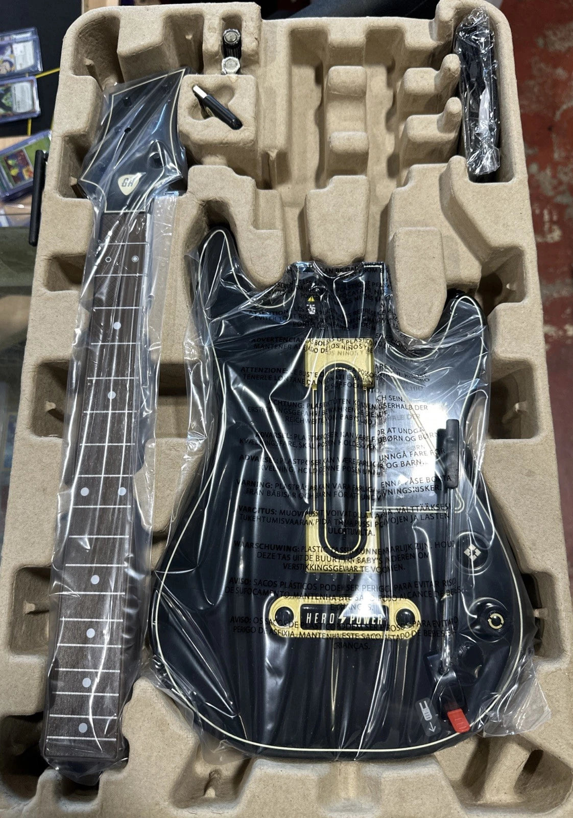 Guitar Hero Live Guitar Controller and Dongle for Xbox One Open Box