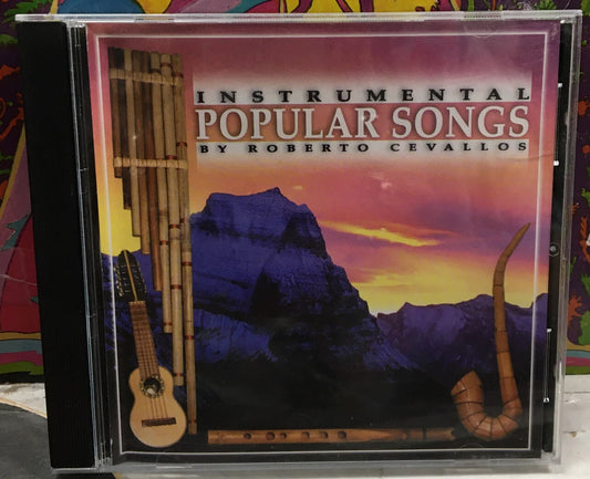 Roberto Cevallos Instrumental Popular Songs Autographed CD