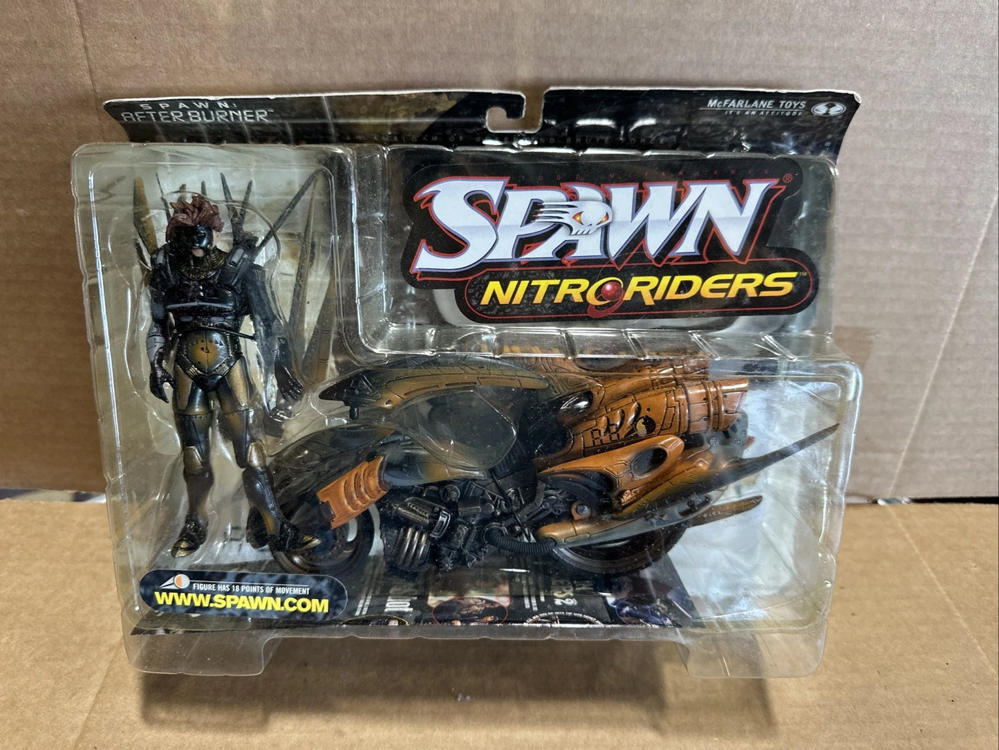 Lot Of 6 McFarlane Spawn Series 16 NITRO RIDERS AFTER BURNER Figures 1999