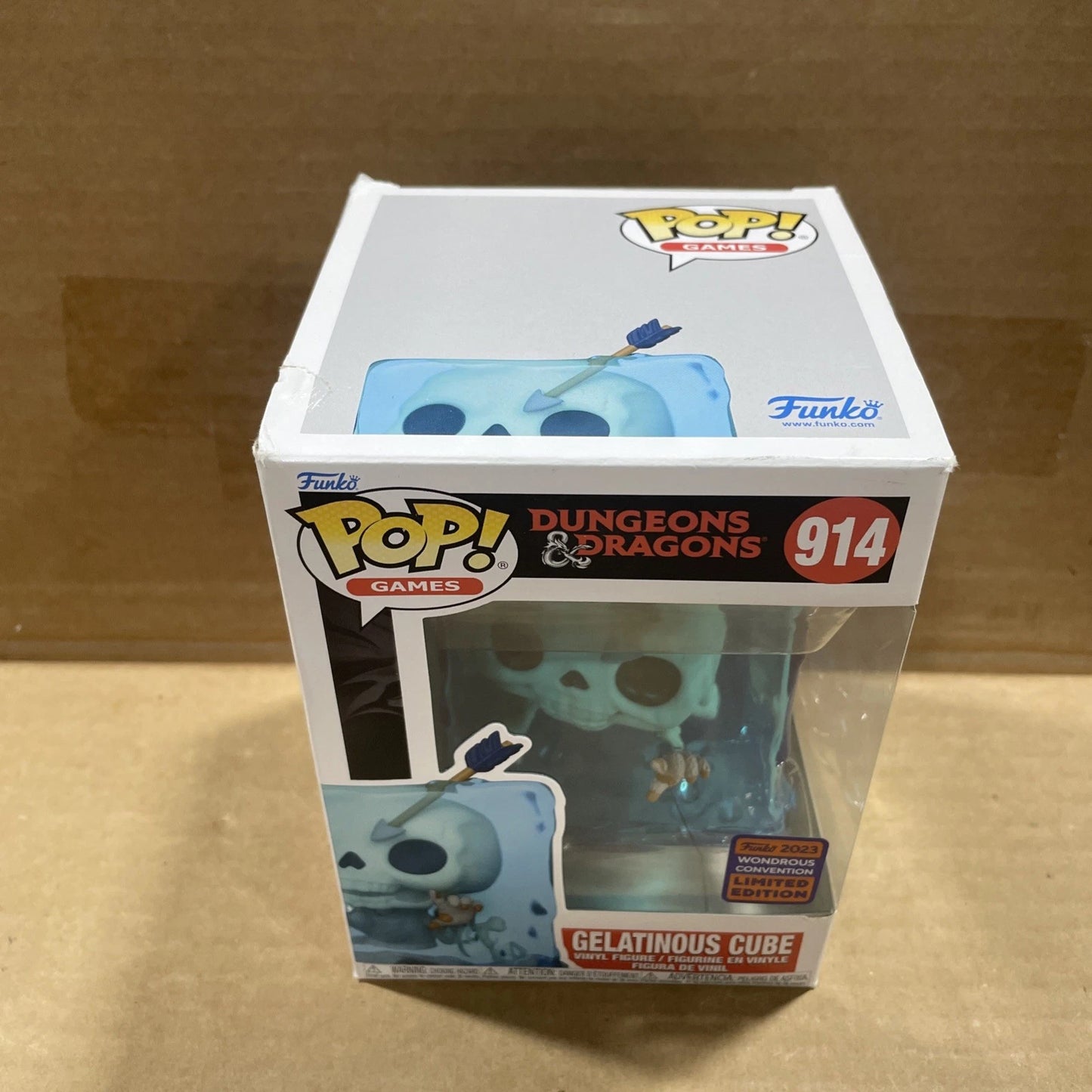 Funko Pop! Vinyl Figure Gelatinous Cube Dungeons & Dragons #914 Wondrous