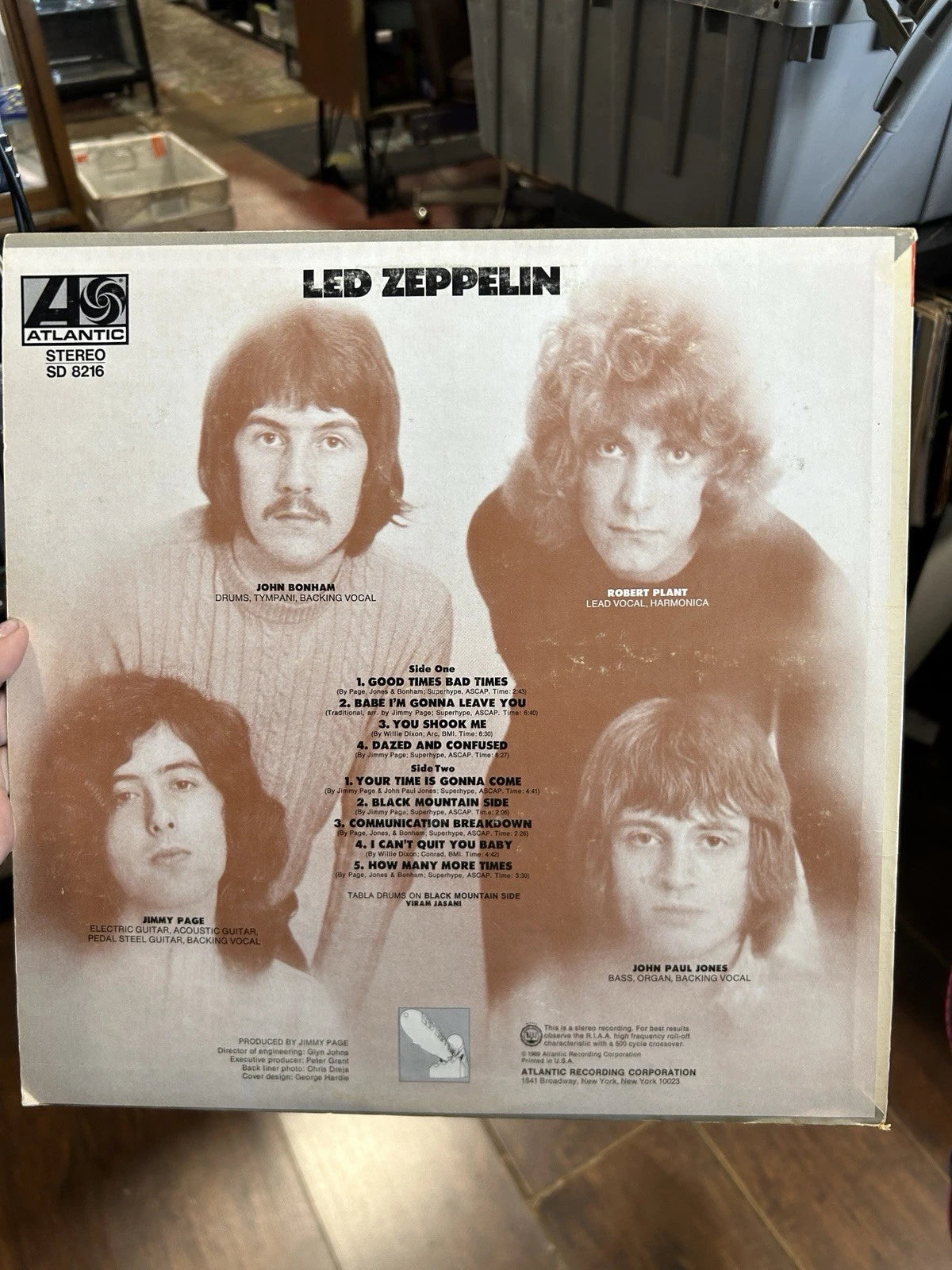 Led Zeppelin self SD 8216 monarch sd 8216 st-a 681461cc