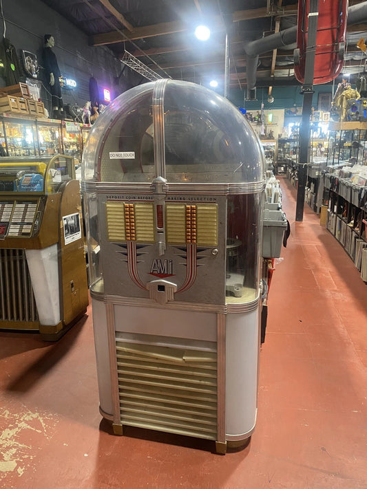 AMI Jukebox Player model C Mechanism model500 Partially Working With Key Vintage