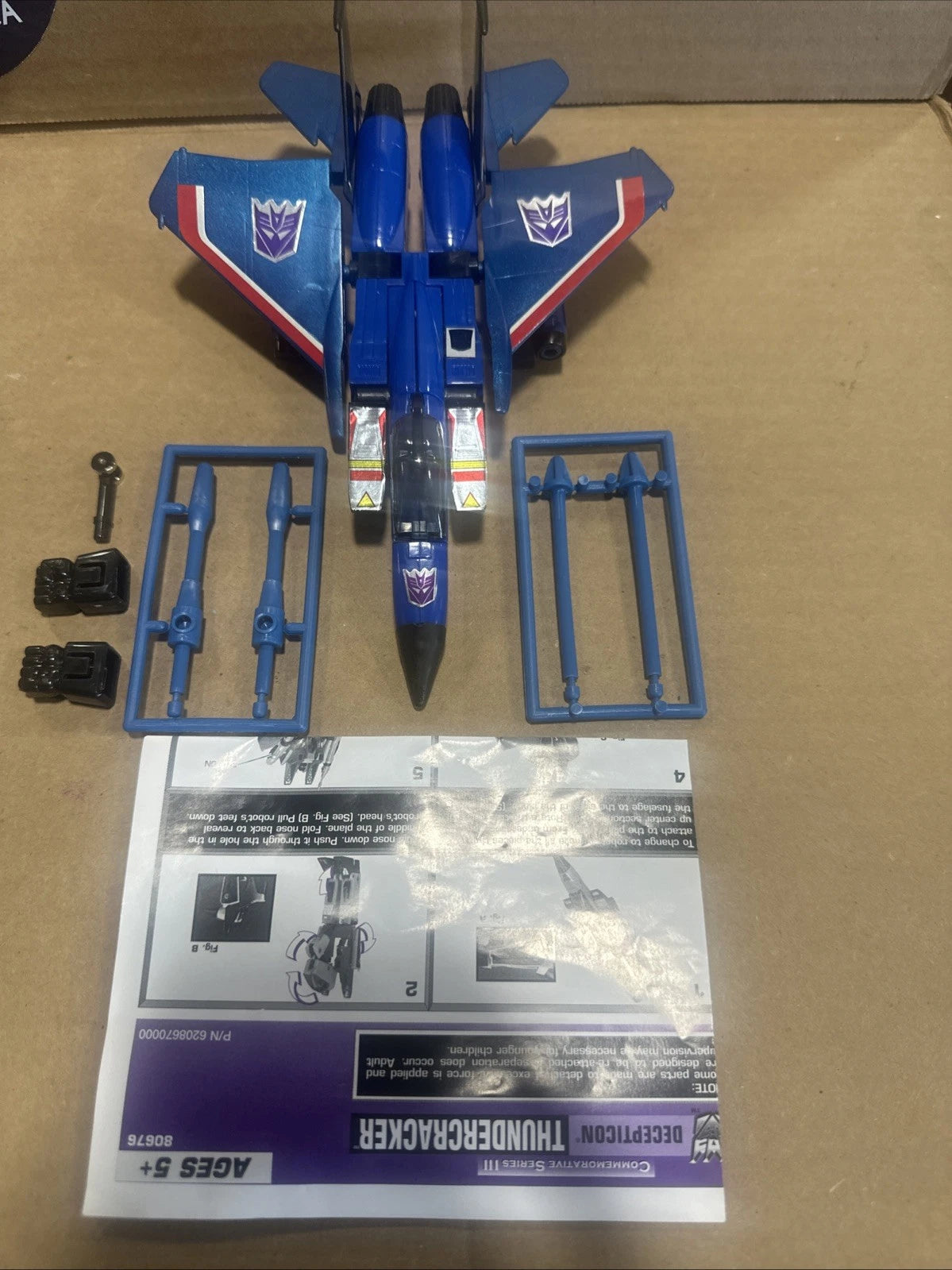 Transformers Commemorative Series III Thundercracker G1 Reissue by Hasbro 2002