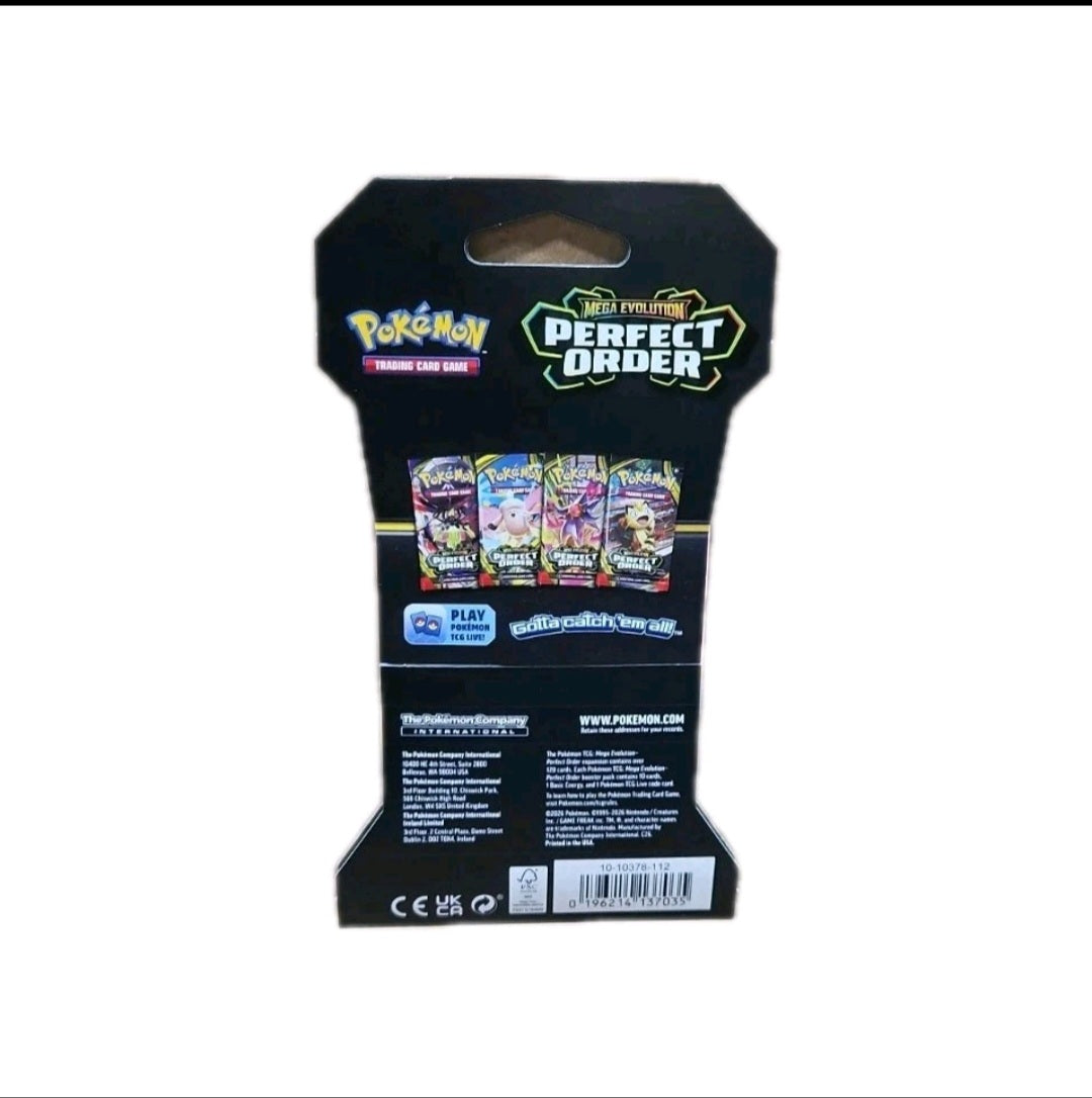 Pokémon TCG: Mega Evolution Perfect Order Booster Pack