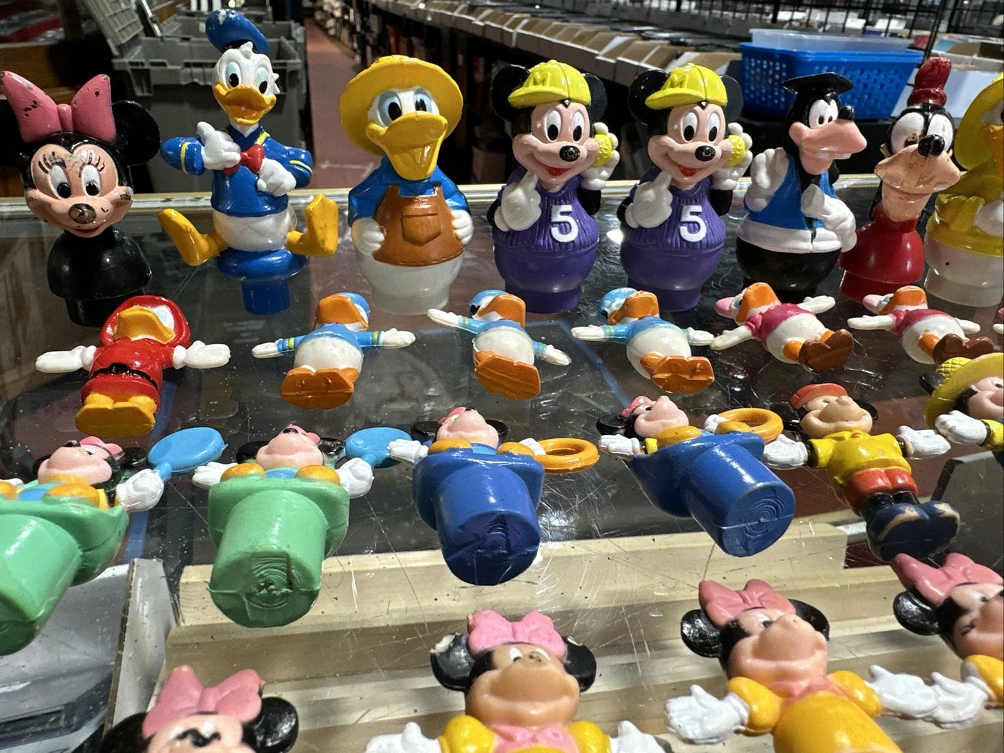 Vintage Lot Of 37 Disney Mickey Mouse Figures Cake toppers kids toys