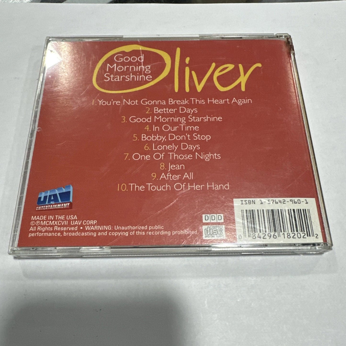 Oliver - Good Morning Starshine (CD, 1997, UAV Entertainment)