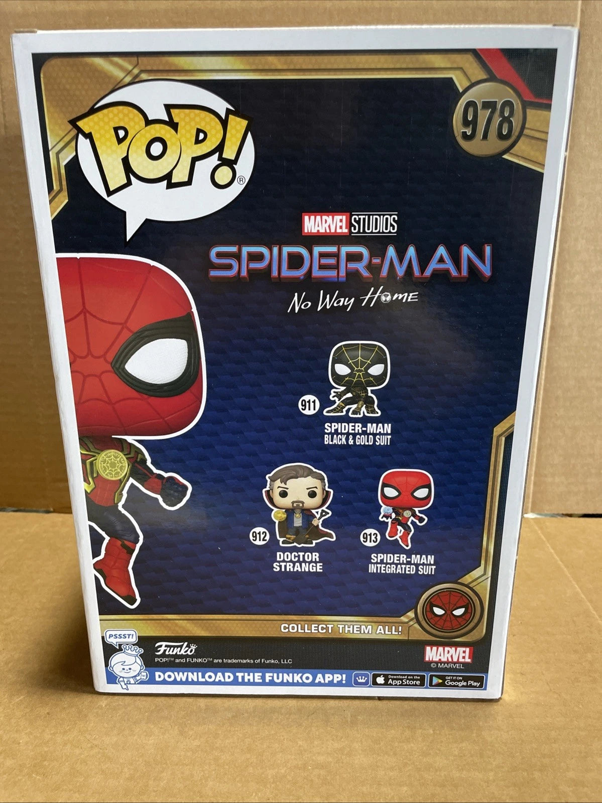 Funko Pop Jumbo 10": Marvel - Spider-Man Integrated Suit Walmart Exclusive #978