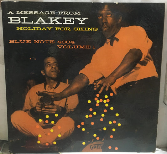 Art Blakey Holiday For Skins Volume 1 Record BLP4004