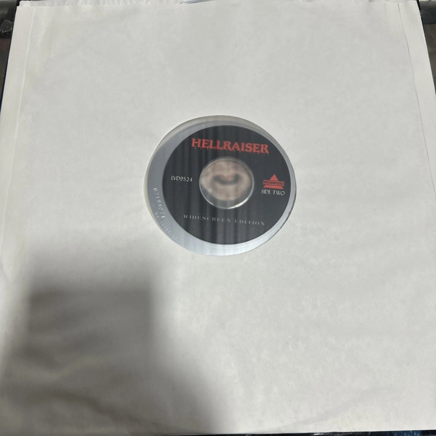 LaserDisc: Hellraiser (1987): Clive Barker, rare horror, widescreen