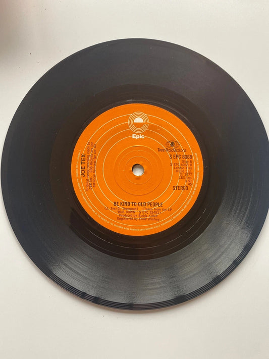 Joe Tex Rub Down UK 45 7" single +Be Kind To Old People UK