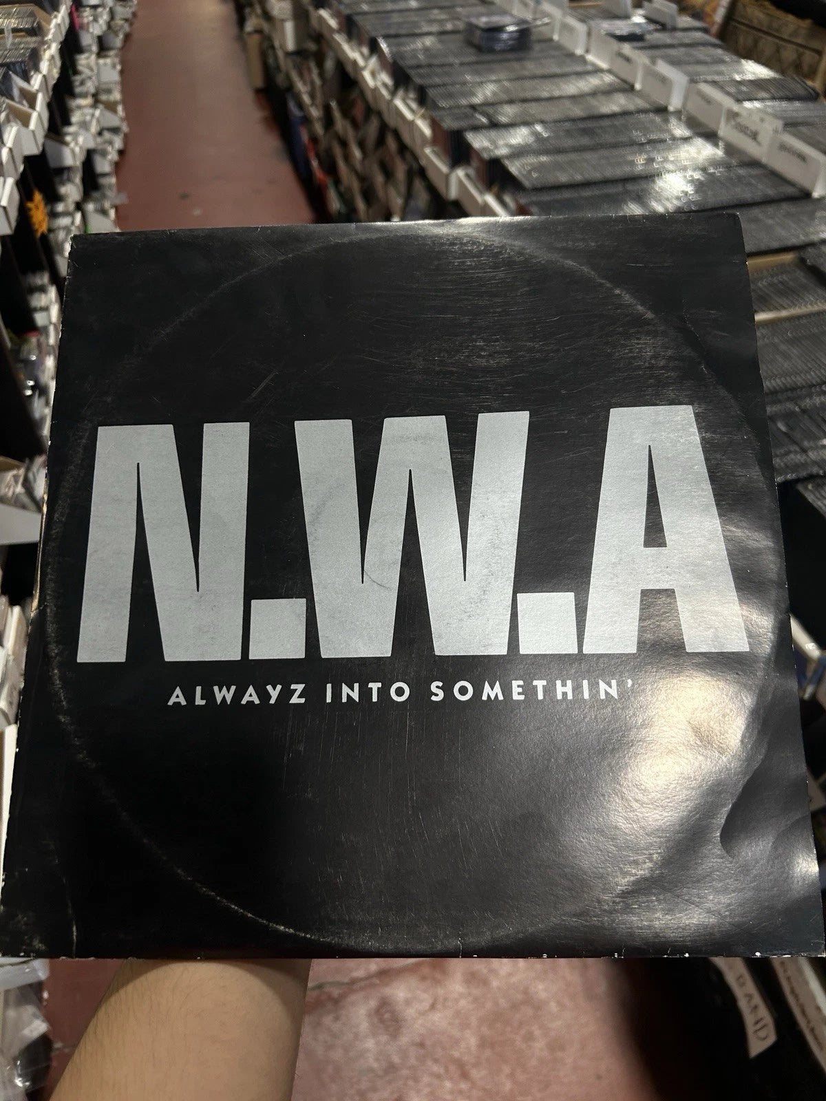 N.W.A. Alwayz Into Somethin Vinyl Single 12inch import england