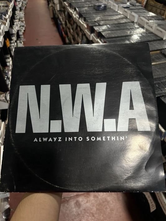 N.W.A. Alwayz Into Somethin Vinyl Single 12inch import england