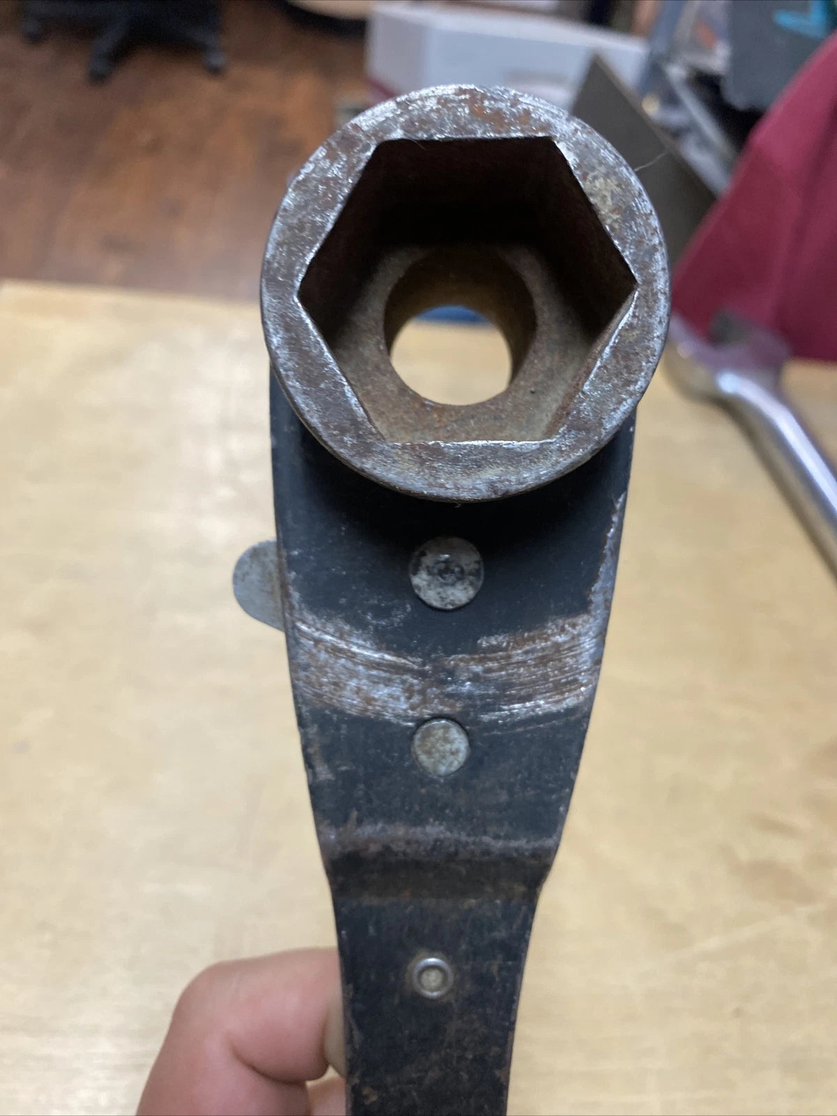 VIntage Lowell 1 - 1/4” Female / Internal Drive Ratchet - Works