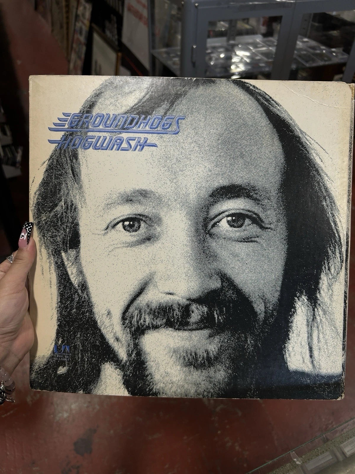 The Groundhogs Hogwash Gatefold LP Vinyl Record la008 vg++