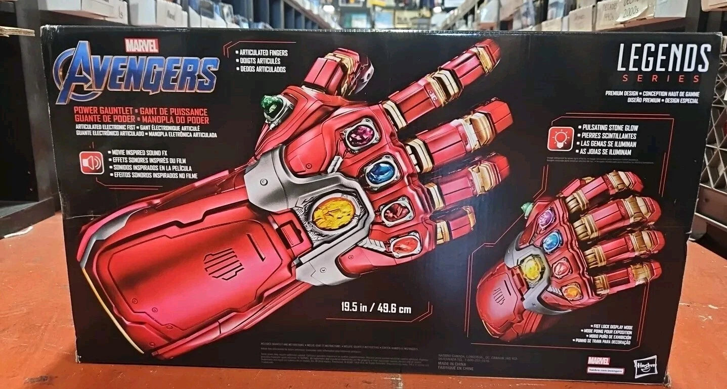 Marvel Legends Series Avengers Endgame Power Gauntlet Articulated Electric Fist