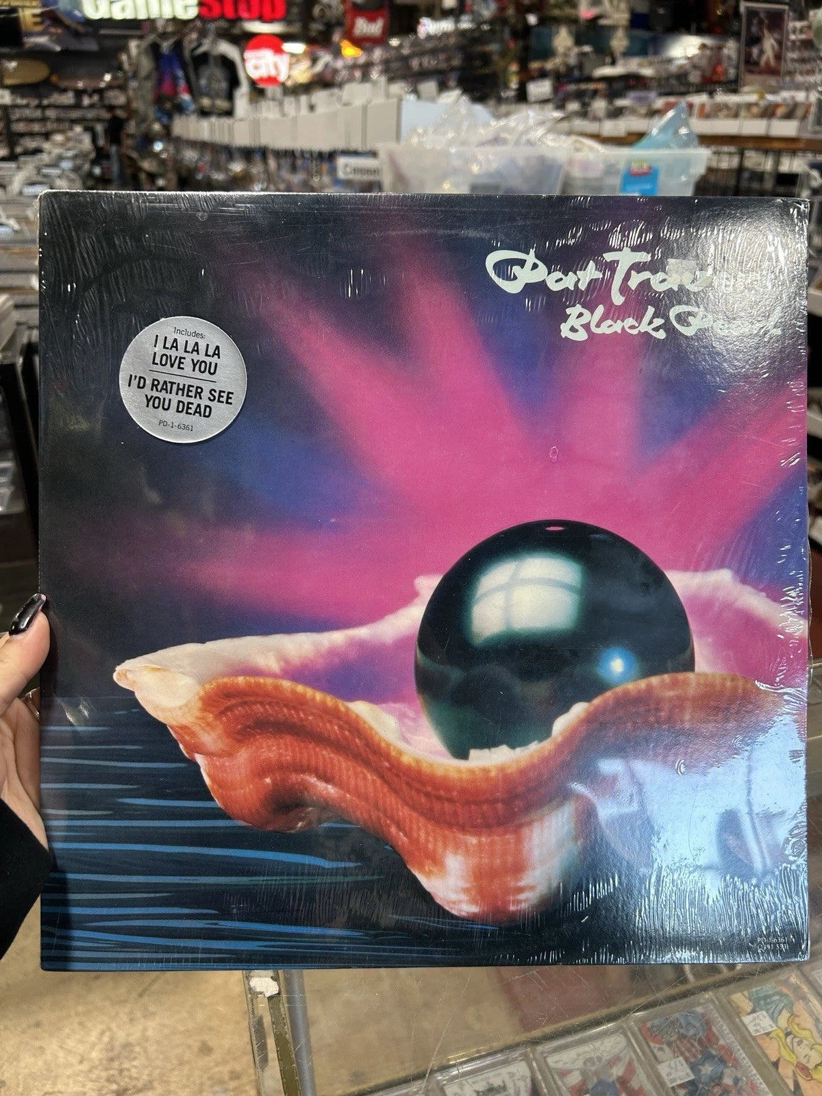 Pat Travers Black Pearl Vinyl LP 1982 Polydor SEALED Original Pressing with Hype